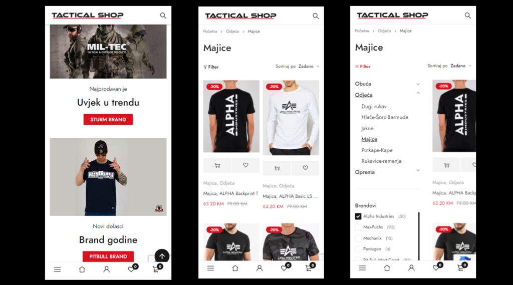 mobilna-verzija-tactical-shop-web-trgovine---izradio-web-trgovinu-einženjering-studio-mostar